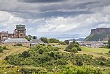 The Royal Observatory, Edinburgh, Firth of Forth behind.  - Braid Hills Circular 6th July 2024